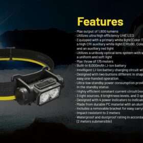 Nitecore NU53 Lightweight Industrial Headlamp
