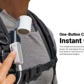 Nitecore NCF20 Lightweight Outdoor Clip-on Fan