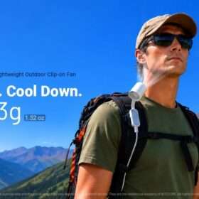 Nitecore NCF20 Lightweight Outdoor Clip-on Fan