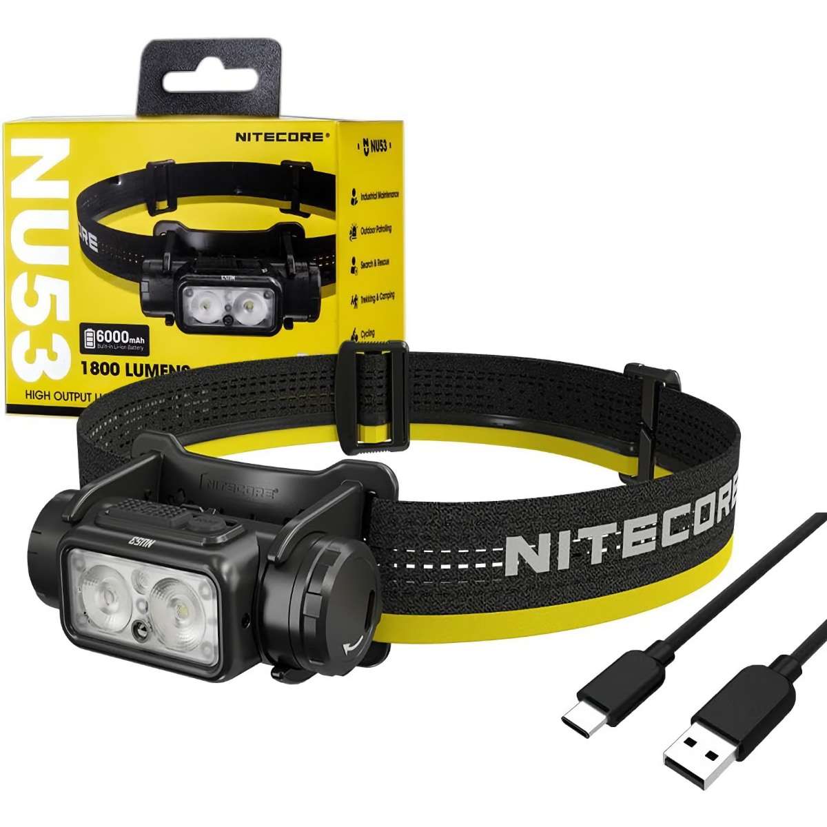 Nitecore NU53 Lightweight Industrial Headlamp