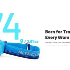 Nitecore UT27 MB Lightweight Trail Running Headlamp