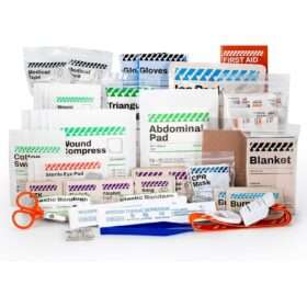 RHINO RESCUE First Aid Kit Refill Set, 240pcs, Waterproof