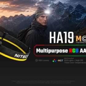 Nitecore HA19 Multipurpose RGB AA Headlamp