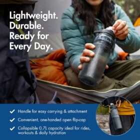 Katadyn BeFree AC 2-Stage Filter Travel Water Bottle 0.7L