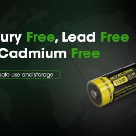 Nitecore NL169 Rechargeable 16340 Battery