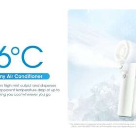 izzCool™ 40 High-Speed Handheld Air Conditioner Fan