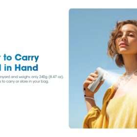 izzCool™ 40 High-Speed Handheld Air Conditioner Fan