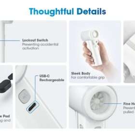 izzCool™ 40 High-Speed Handheld Air Conditioner Fan