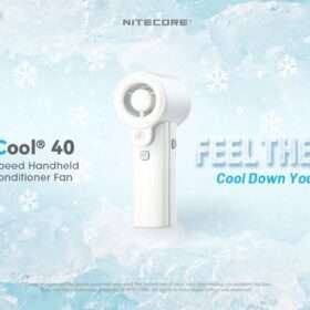 izzCool™ 40 High-Speed Handheld Air Conditioner Fan