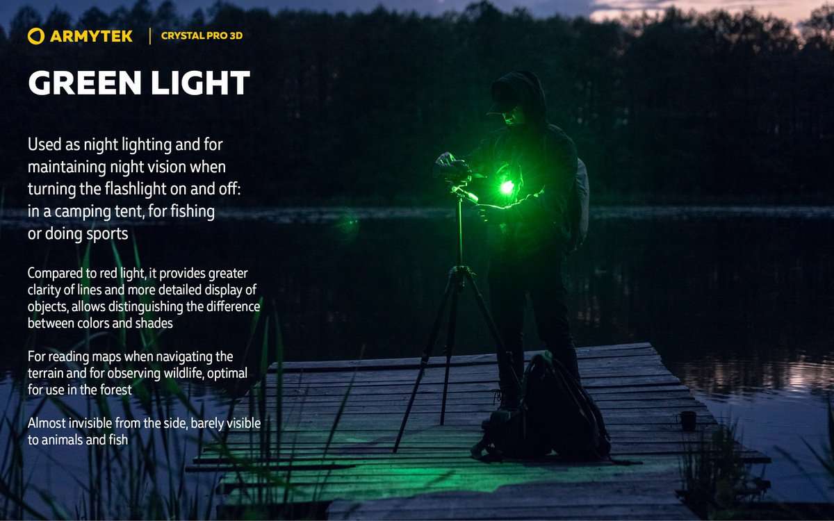 Armytek Crystal Pro 3D – 7-in-1 Multifunctional Light
