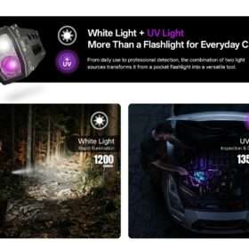Nitecore EDC15 Dual Light Sources Ultra Slim EDC Flashlight