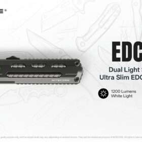 Nitecore EDC15 Dual Light Sources Ultra Slim EDC Flashlight