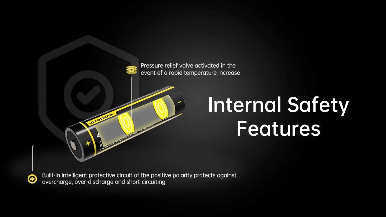 Nitecore NL1840AW All-Weather Li-ion Battery