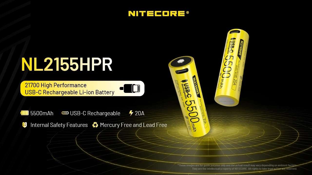 NL2155HPR High Performance USB-C Rechargeable Battery