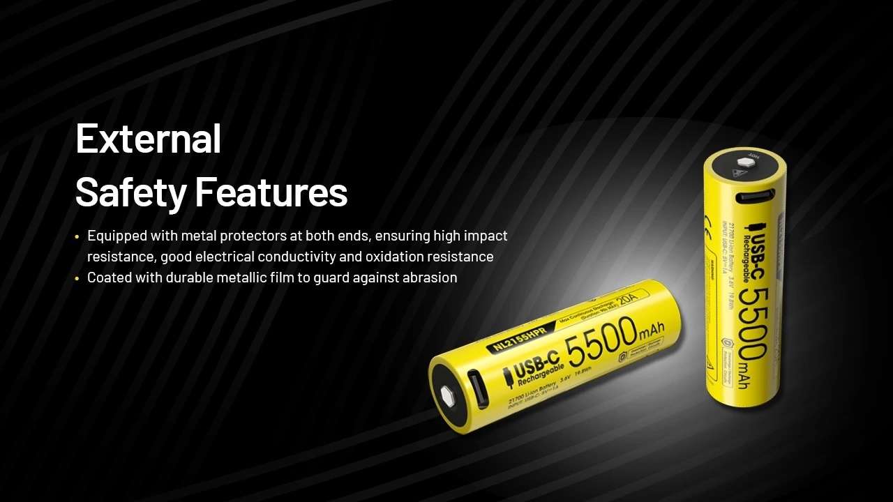 NL2155HPR High Performance USB-C Rechargeable Battery