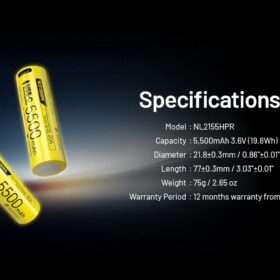 NL2155HPR High Performance USB-C Rechargeable Battery
