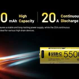 NL2155HPR High Performance USB-C Rechargeable Battery