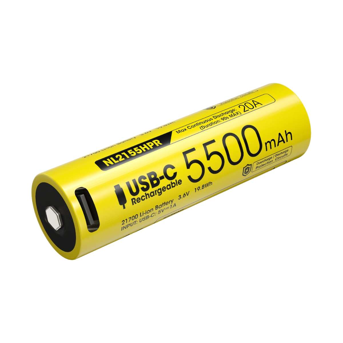 NL2155HPR High Performance USB-C Rechargeable Battery