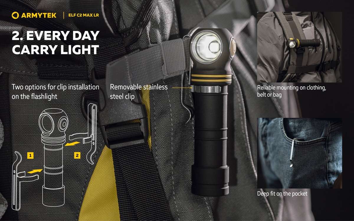 Armytek ELF C2 MAX LR USB-C PCB