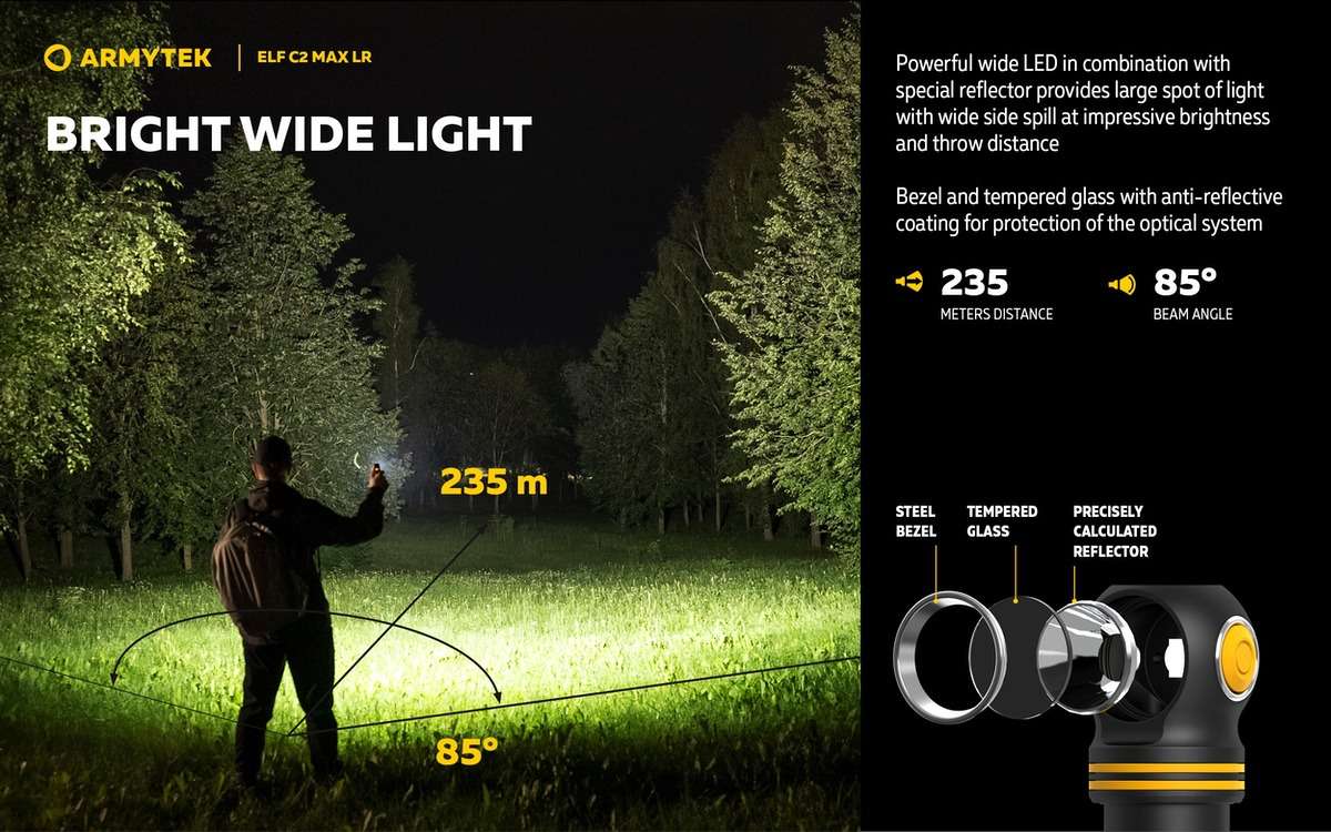 Armytek ELF C2 MAX LR USB-C PCB