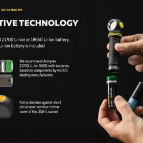 Armytek Elf C2 Max WR USB-C PCB